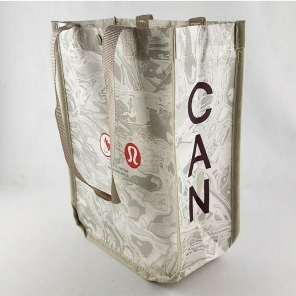 Lululemon Olympics Canada Limited Edition Collectible Caryall Tote Beige C A N